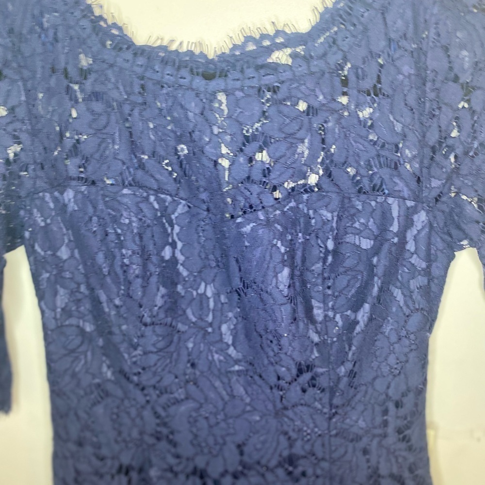Eliza j 3/4 sleeve lace dress size 2 - Picture 7 of 8